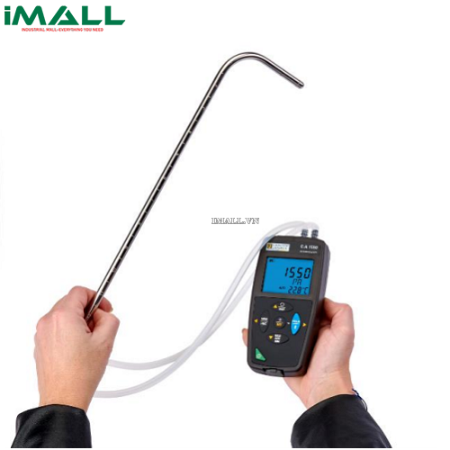 Máy đo áp suất kèm bộ ống Pitot (±2.450Pa; 0.1Pa; ±0.5%) Chauvin Arnoux C.A 1550