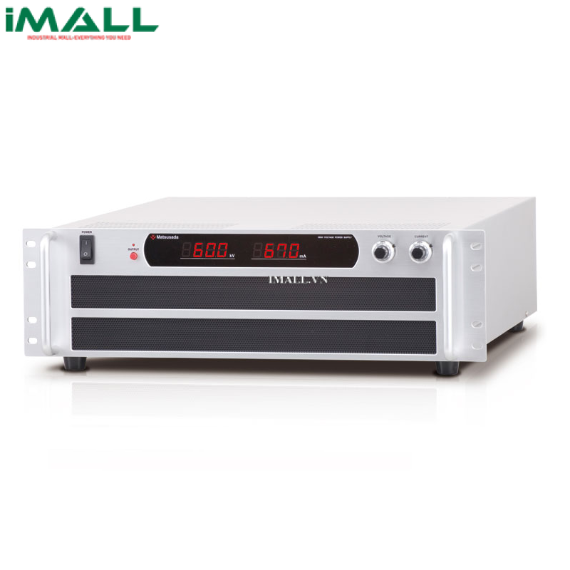 Nguồn điện áp cao Matsusada AK-6P670 (6kV,670mA,Rack-mount,phân cực dương)