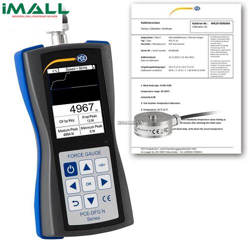 Máy đo lực (0~5 kN; 0.5 N, kèm Certificate ISO) PCE DFG NF 5K-ICA