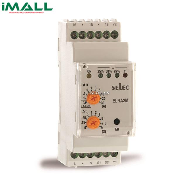 Rơ le bảo vệ dòng rò và chạm đất Selec ELRA2M2-1-230V