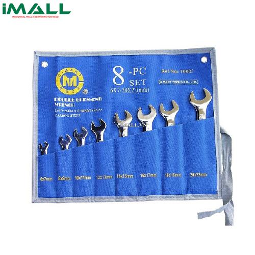Bộ cờ lê 2 đầu vòng bộ 8 cái C-MART T0004