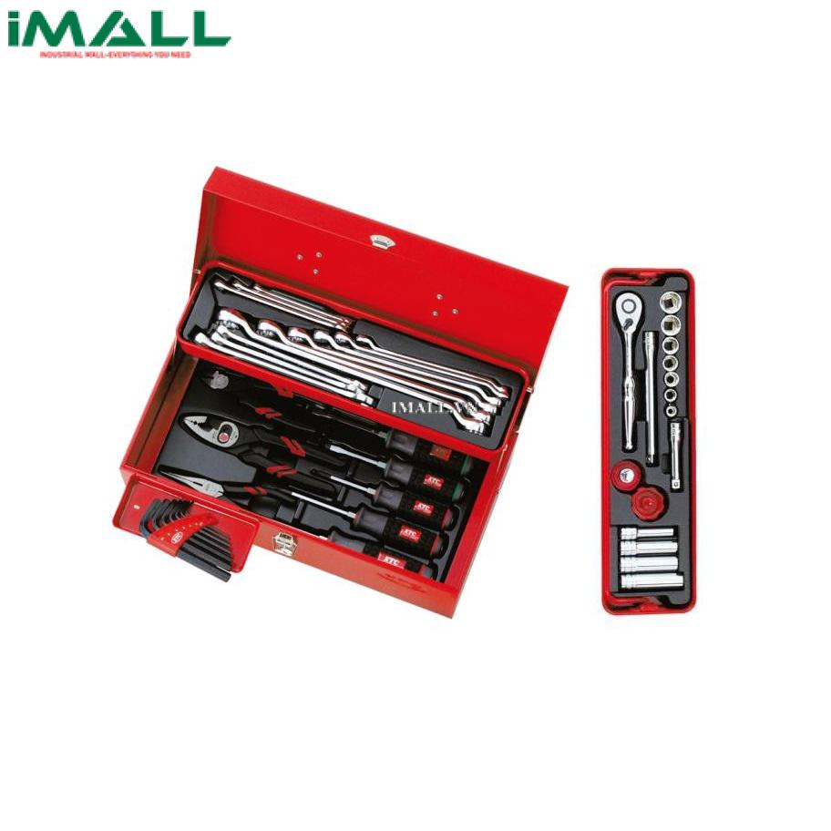 Bộ dụng cụ sửa chữa di động KTC SK3434S (1 hộp đựng, 43 chi tiết)