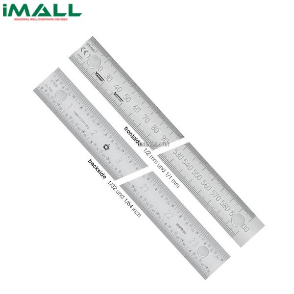Thước lá bản rộng có từ tính VOGEL 1026433060 (600mm)