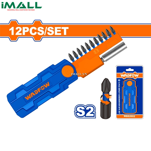 Bộ 12 mũi bắt vít từ Wadfow WBS2601