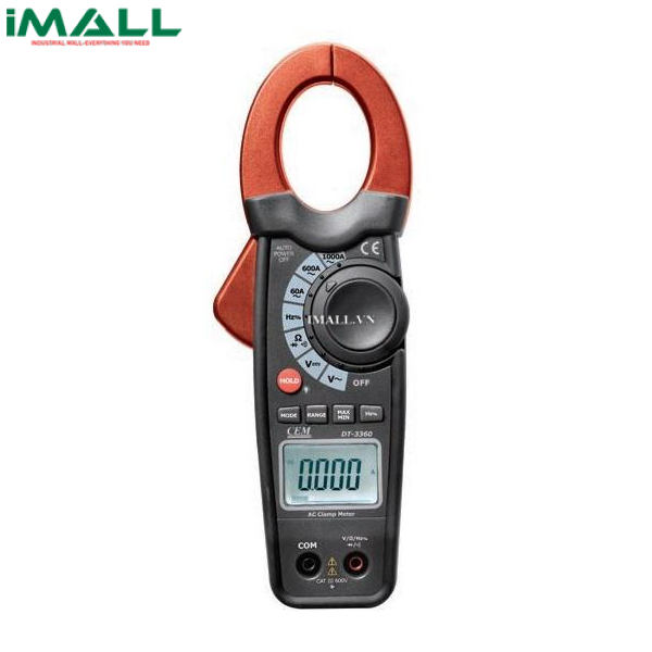 Ampe kìm AC/DC CEM DT-3367 (AC/DC-1000A,600V True RMS)
