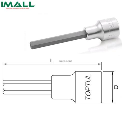 Tuýp lục giác 1/2" Dr. x 5mm Toptul BCEA160552
