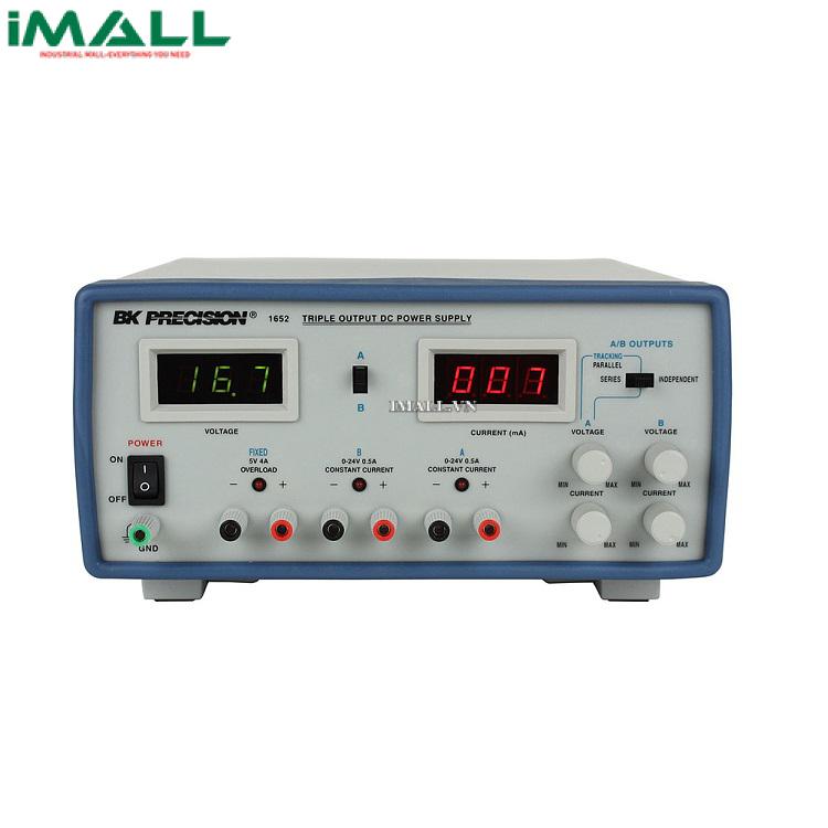 Nguồn một chiều BK Precision 1652 (2x(0-24V/0.5A), 5V/4A)