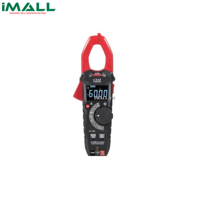 Ampe kìm AD/DC CEM DT-396 (True RMS, AC/DC 600.0A, 1000V)