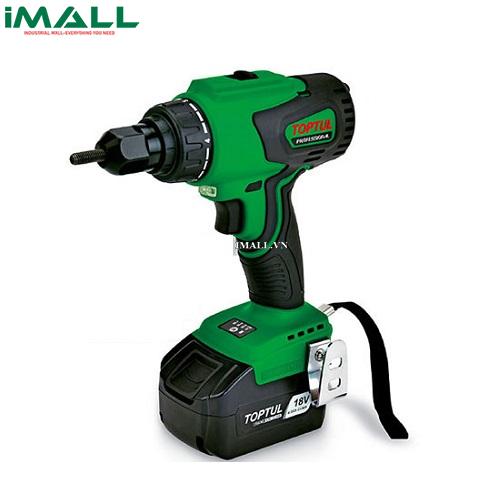 Máy rút tán rive pin motor không chổi than TOPTUL KPN-008M