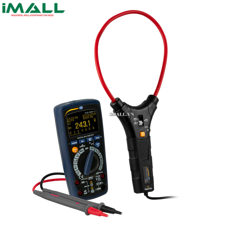 Đồng hồ vạn năng kỹ thuật số công nghiệp True RMS PCE ODM 12