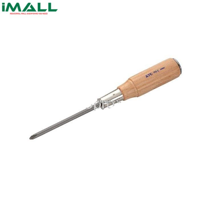 Tô vít 4 cạnh loại cán gỗ KTC PD-4 (200mm x 350mm)