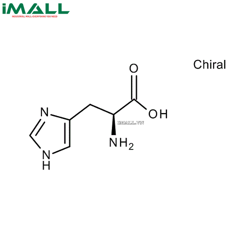 Hóa chất L-Histidine cho hóa sinh (C₆H₉N₃O₂, Chai thủy tinh 100g) Merck 1043510100