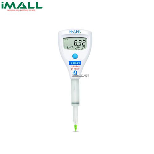 Bút Đo pH/nhiệt độ HALO2 Bluetooth Trong Socola Lỏng HANNA HI9810392