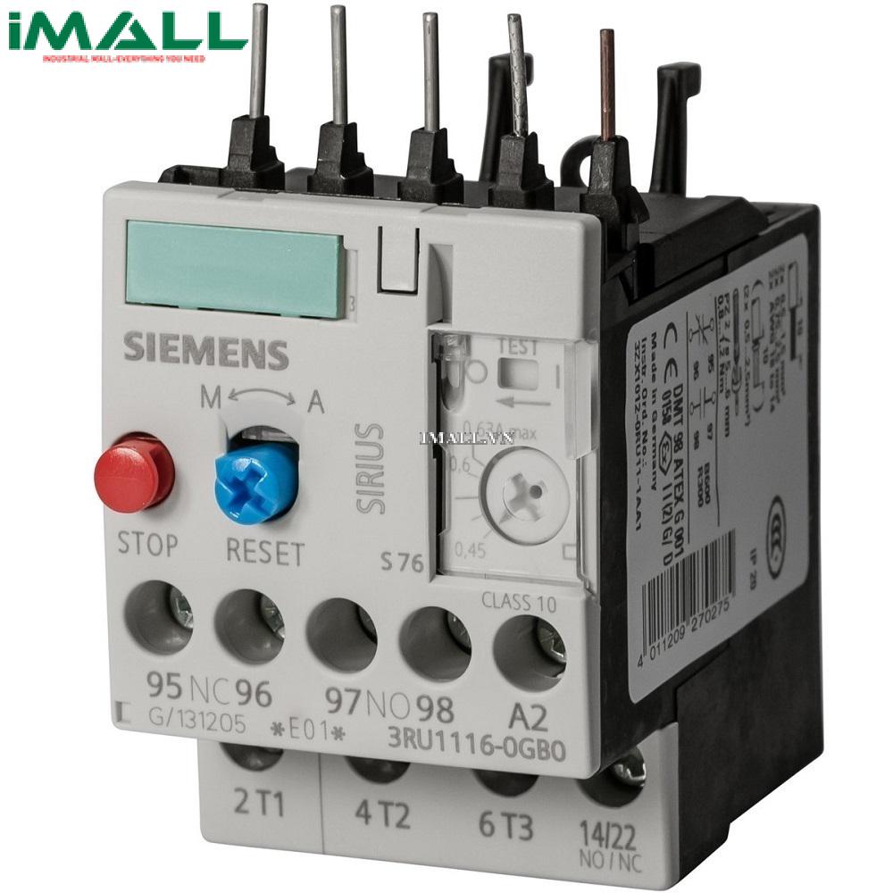 Rơle nhiệt Siemens 3RU11 36-4DB0 (18...25A, S2, 1NO+1NC)