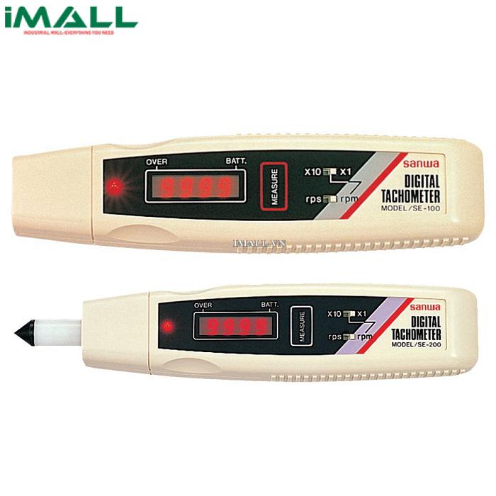Đo tốc độ vòng quay tiếp xúc Sanwa SE-200 (20Krpm)
