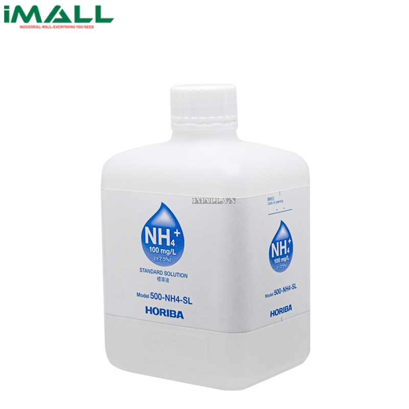 Dung dịch chuẩn điện cực ion Ammonium (100mg/L) HORIBA 500-NH4-SL (500 mL)