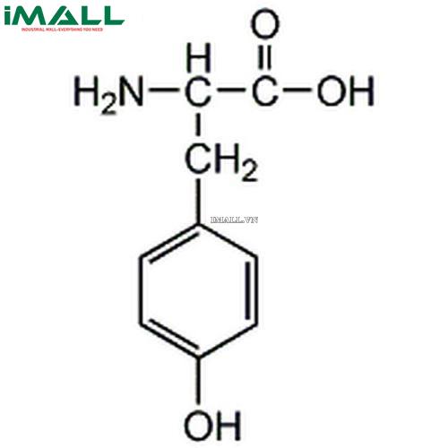 Hóa chất L-Tyrosine, Free Base (C₉H₁₁NO₃, chai thủy tinh 100gm) Merck 6570-100GM US16570-100GM