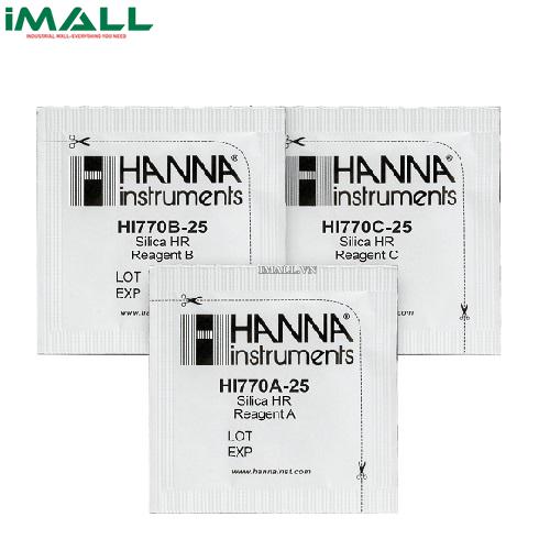 Thuốc Thử Silica Thang Cao Cho Máy HI770 HANNA HI770-25 (25 lần đo)