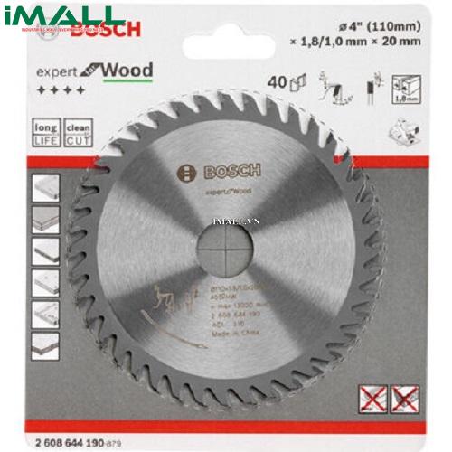 Lưỡi cưa gỗ BOSCH 2608644190 (110x20xT40)
