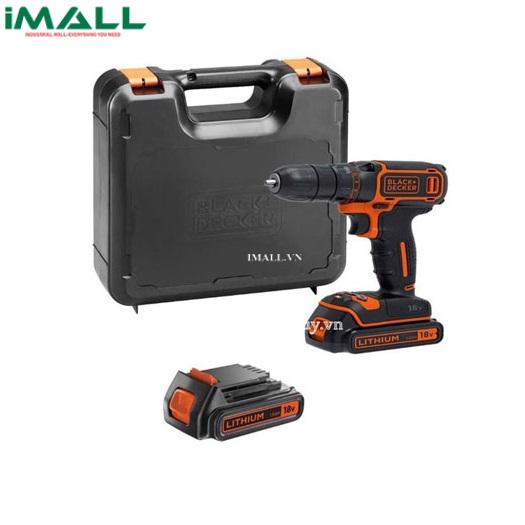 Máy Khoan Vặn Vít Dùng Pin Black & Decker BDCHD18K-B1