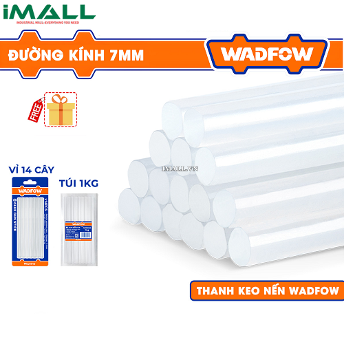 Bộ 14 thanh keo nến 7x100mm Wadfow WGJ3510