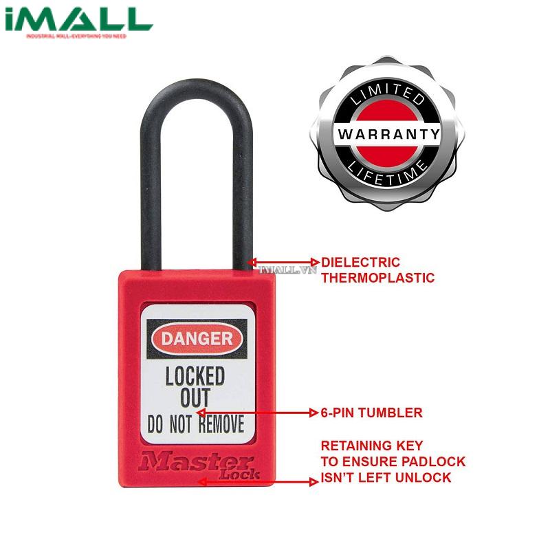 Ổ khóa an toàn bằng nhựa MASTER LOCK S32RED