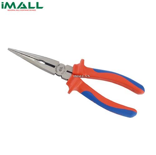 Kìm nhọn đỏ xanh Kingtony 6318-08A (8")