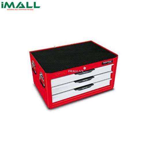 Tủ 3 ngăn có đồ nghề 157 chi tiết TOPTUL GCAZ0018 ( màu đỏ)