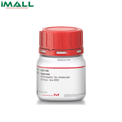 Hóa chất Agarose (low electroendoosmosis) cho điện di truyền (Chai thủy tinh 250g) Merck 1168020250