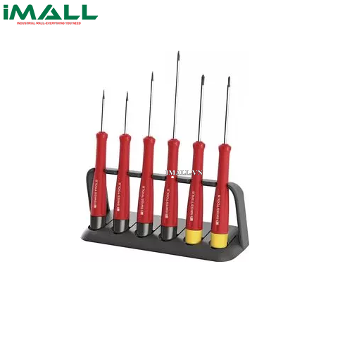 Bộ Tô Vít 6 Chiếc Mở Linh Kiện Đầu Cộng-Dẹp PB Swiss Tools PB 8641.