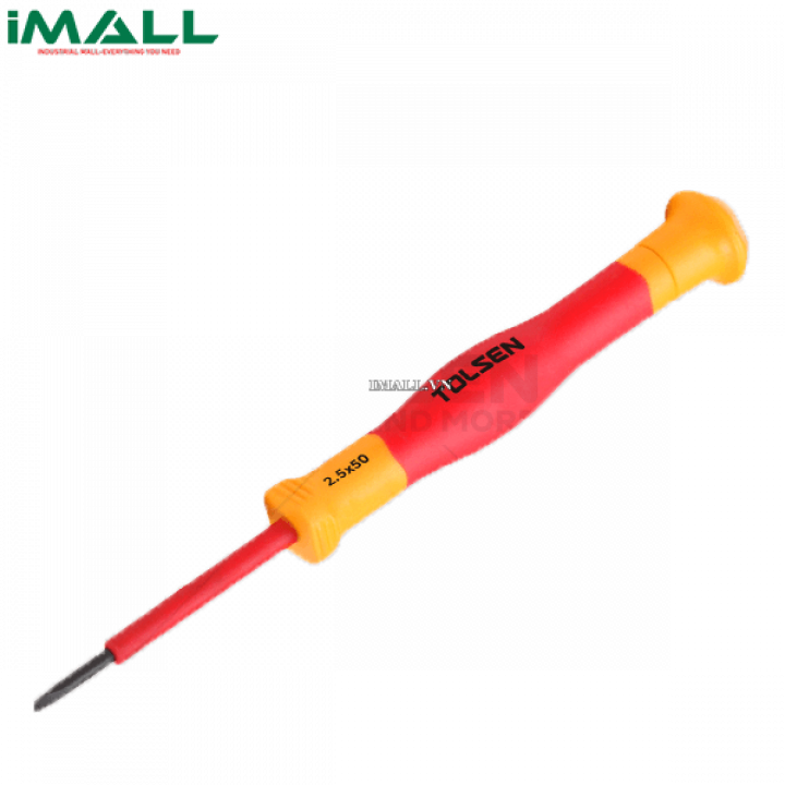 Tua vít chính xác cao cách điện Tolsen V31420 (2.0*0.40*50mm)