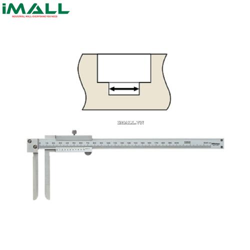 Thước cặp cơ khí đo trong (10.1-200mm x0.01mm) Mitutoyo 536-142