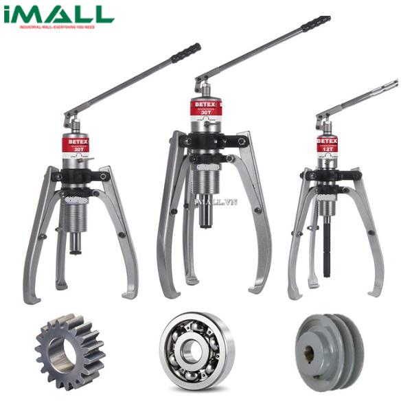 Cảo thủy lực tự định tâm, 2 hoặc 3 chấu hoán đổi, liền bơm BETEX HSP83
