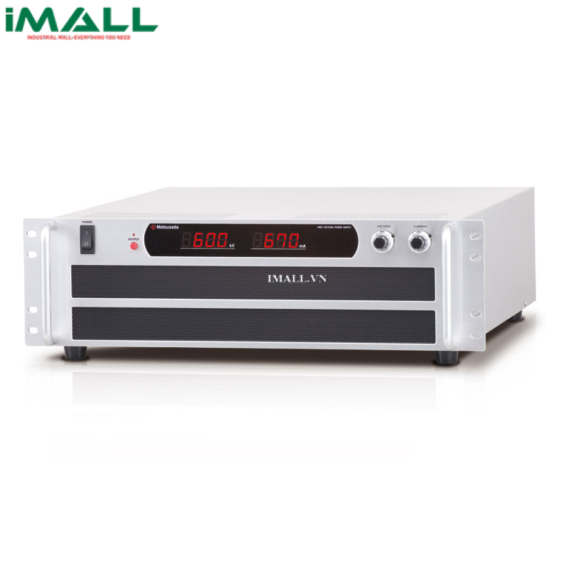 Nguồn điện áp cao Matsusada AK-3P1000 (3kV,1A,Rack-mount,phân cực dương)
