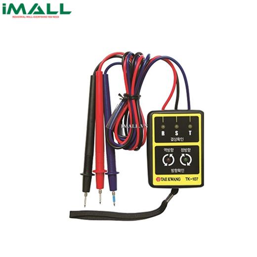 Đồng hồ đo thứ tự phase TAE KWANG TK-107 (tiếp xúc, 200~480V)