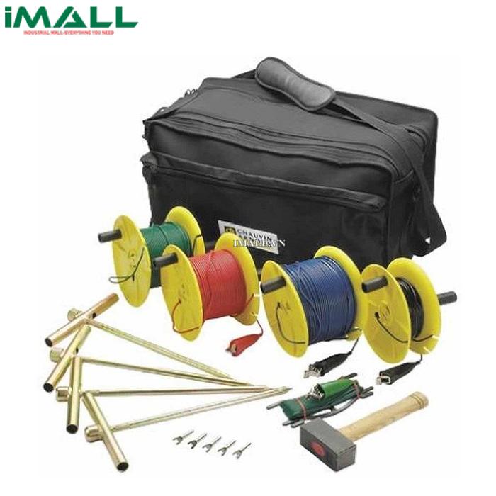Bộ kit điện cực và dây đo điện trở đất 3 pha Chauvin Arnoux 3P Earth test kit (50M) (P01102021)