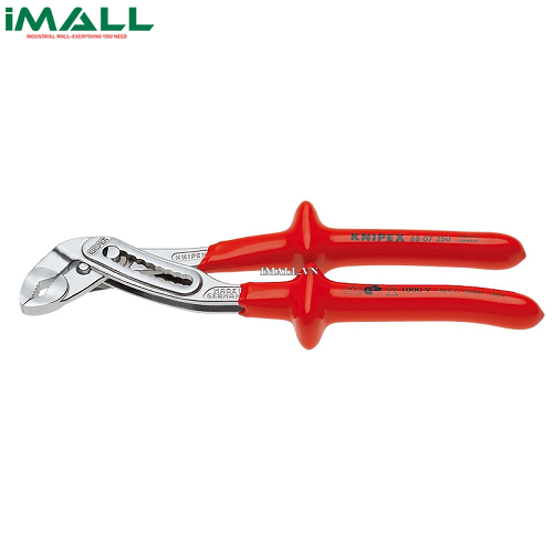 Kìm Nước Mỏ Quạ cách điện Alligator (Ø50mm) Knipex 88 07 250