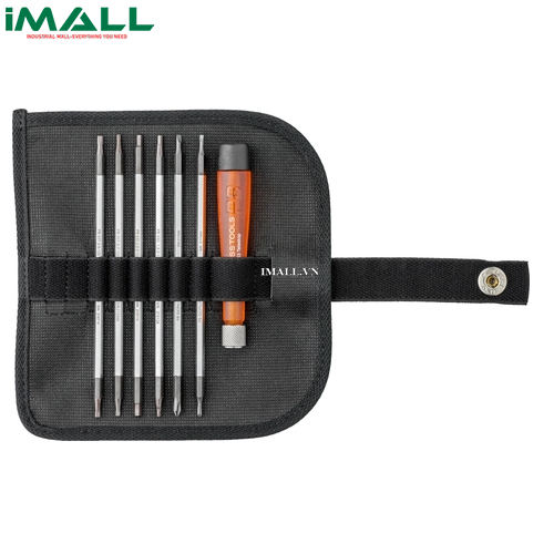Bộ Tô Vít  Mở Linh Kiện Điện Tử Gồm 6 Bits 12 Đầu PB Swiss Tools PB 513.CN
