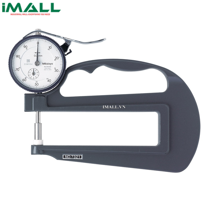 Đồng hồ đo độ dày vật liệu kiểu cơ Mitutoyo 7321 (0-10mm/ 0.01mm)