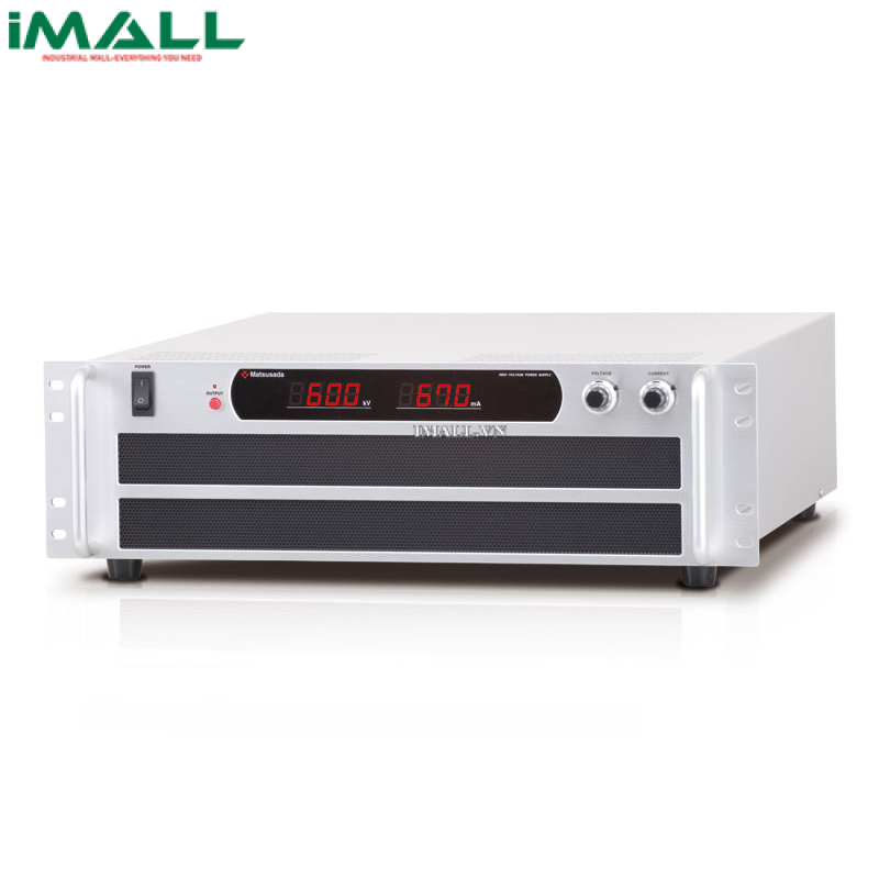 Nguồn điện áp cao Matsusada AK-2P3200 (2kV,3.2A,Rack-mount,phân cực dương)