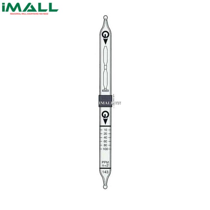 Ống dò đo nhanh Vinyl axetat CH3CO2CH: CH2 Gastec 143 (5 ~ 250ppm)