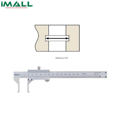 Thước cặp cơ khí đo trong (10.1-150mm x0.01mm) Mitutoyo 536-145