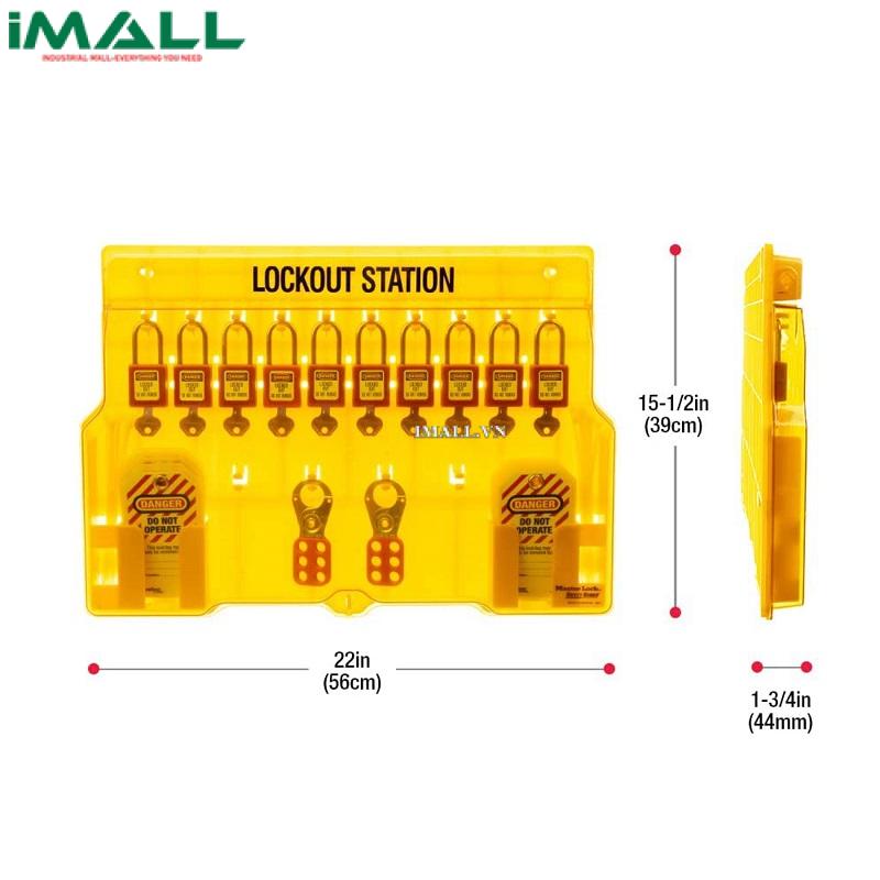Trạm treo ổ khóa treo tường Master Lock 1483B (393 mm x 558mm x 44mm)