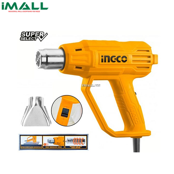 Máy thổi hơi nóng Ingco HG2000385 (2000W)