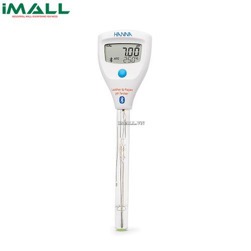 Bút Đo pH/Nhiệt Độ Trên Bề Mặt Da Thuộc Và Giấy HALO2 HANNA HI9810442
