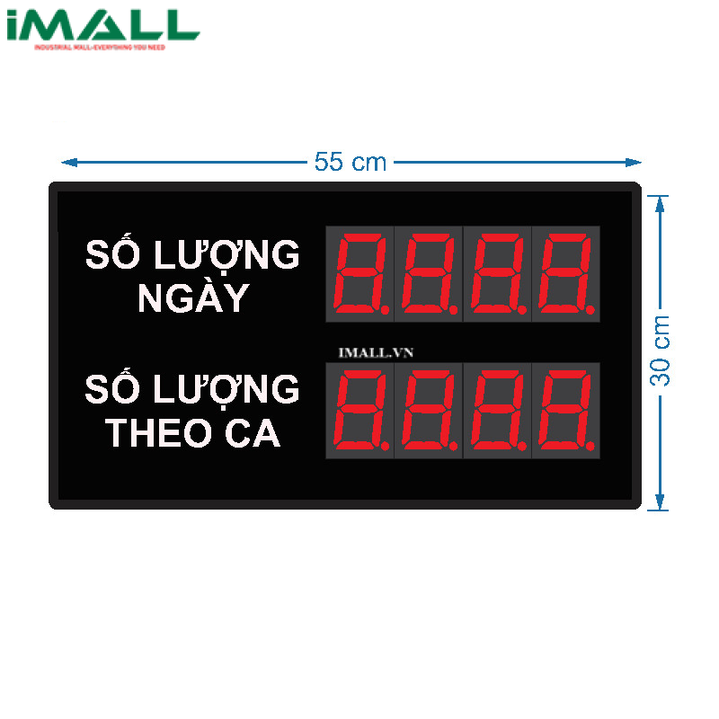 Bảng led hiển thị 2 dòng giá trị ATPRO AT2L-30-55-5
