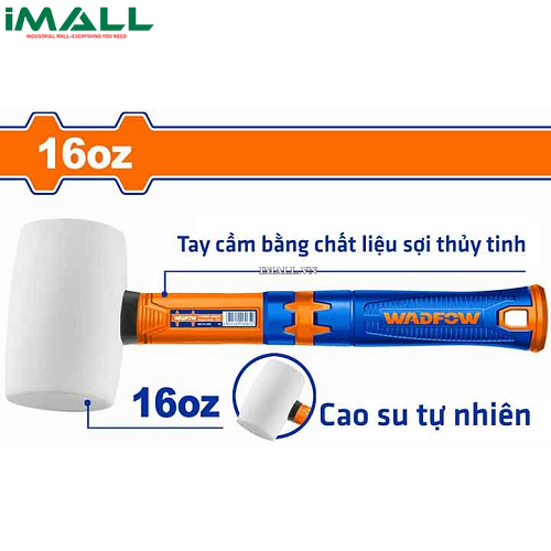 Búa cao su trắng 450g Wadfow WHM7304