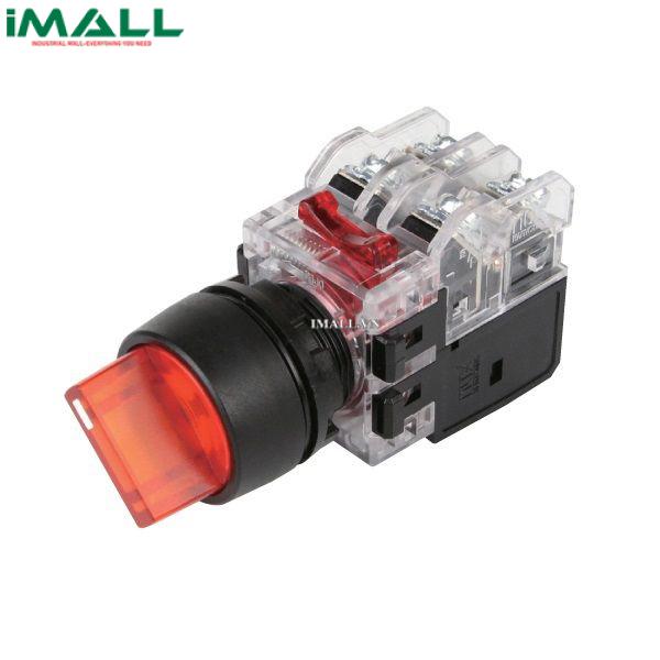 Công tắc 2 vị trí tự giữ Hanyoung nux MRT-A2A1D0Y (30mm đèn Vàng 12-24V)