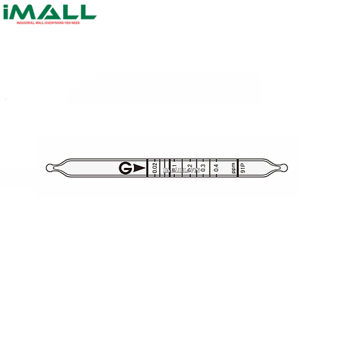 Ống dò Khí hoặc hơi Formaldehyde HCHO Gastec 91P (0,02-1,44 ppm)