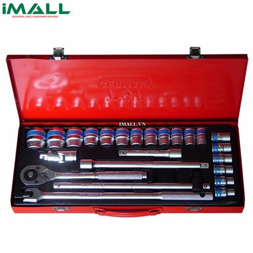 Bộ Tuýp 24 Chi Tiết hệ Mét TOP KW-S424D-1 (Lục giác, 1/2”)